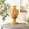 Gold Polystone Traditional Vase, 8" x 8" x 8"